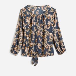 Stitch Fix West Kei Casiya Tie Front Bouse